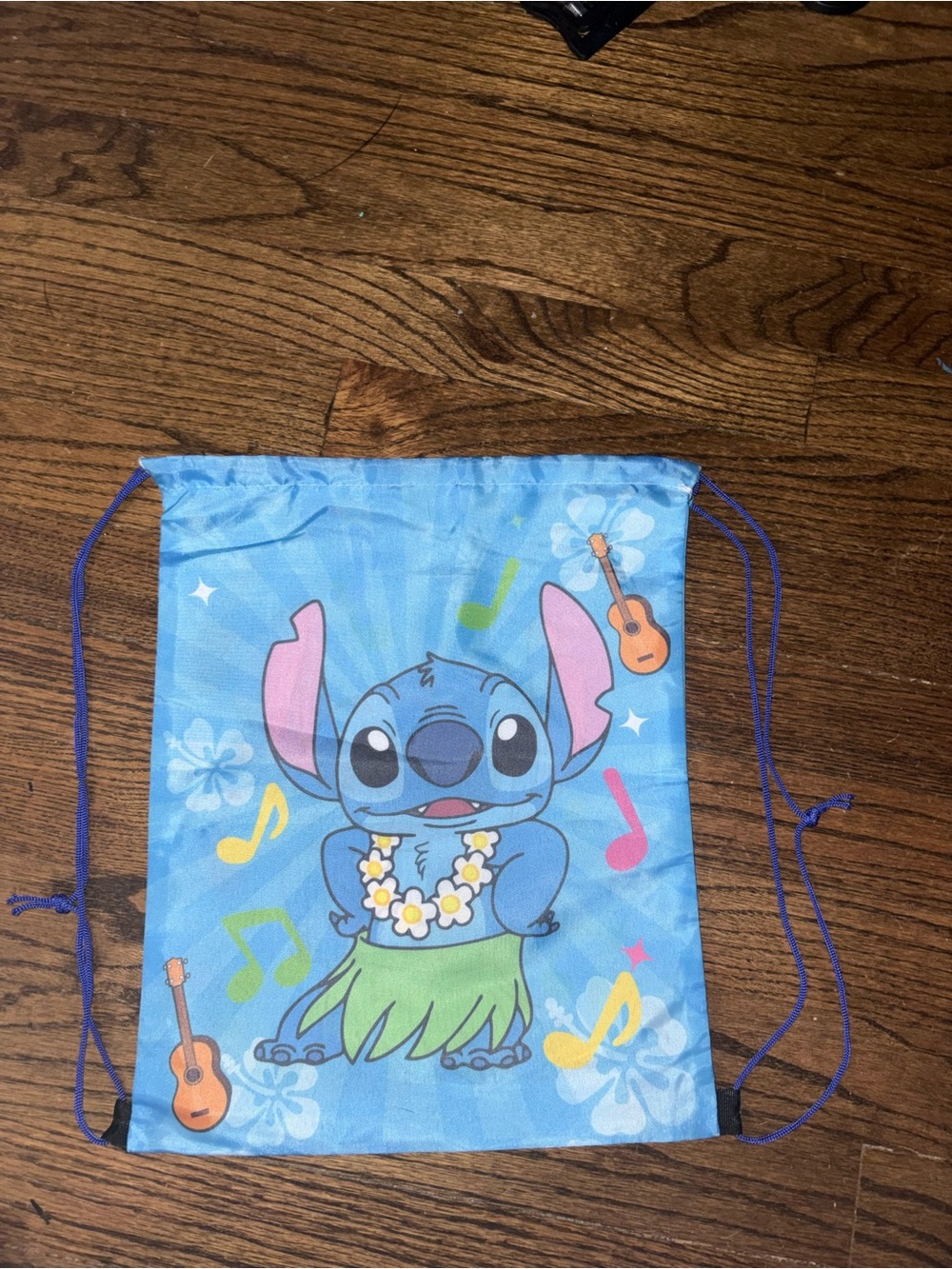 Kids Disney Stitch Drawstring Bag